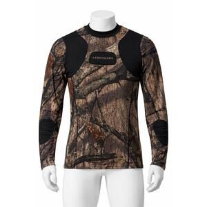 Legendary Whitetail Padded Camo Shirt Hunting Outdoors RN#115841 Sz 2XL